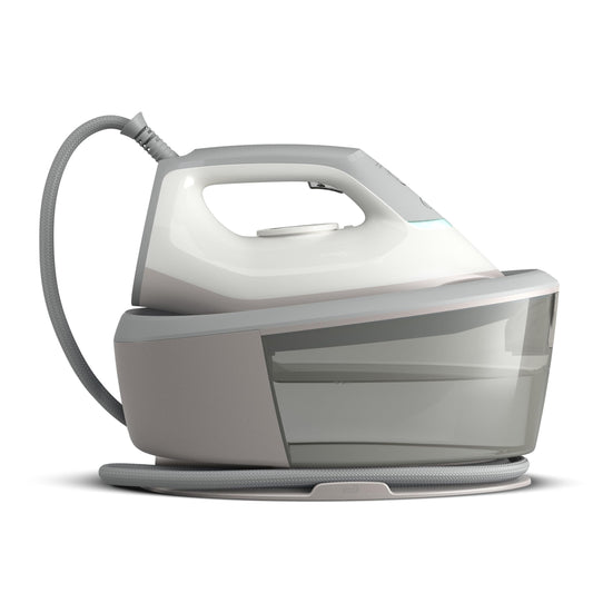 PHILIPS PSG2000/80 Series 2000 steam iron - 2400W, 1.4L tank, 300g steam boost, ceramic soleplate, white/grey design