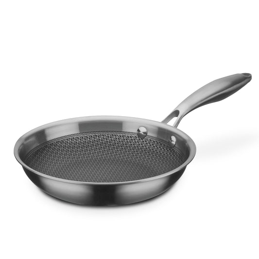 GSW 868501 Inoxxa Black - 20 cm diameter, honeycomb structure, durable and stylish cookware.