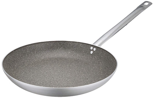 BALLARINI Professionale Granite 2800 - 36 cm gray metal frying pan with non-stick surface and durable granite coating