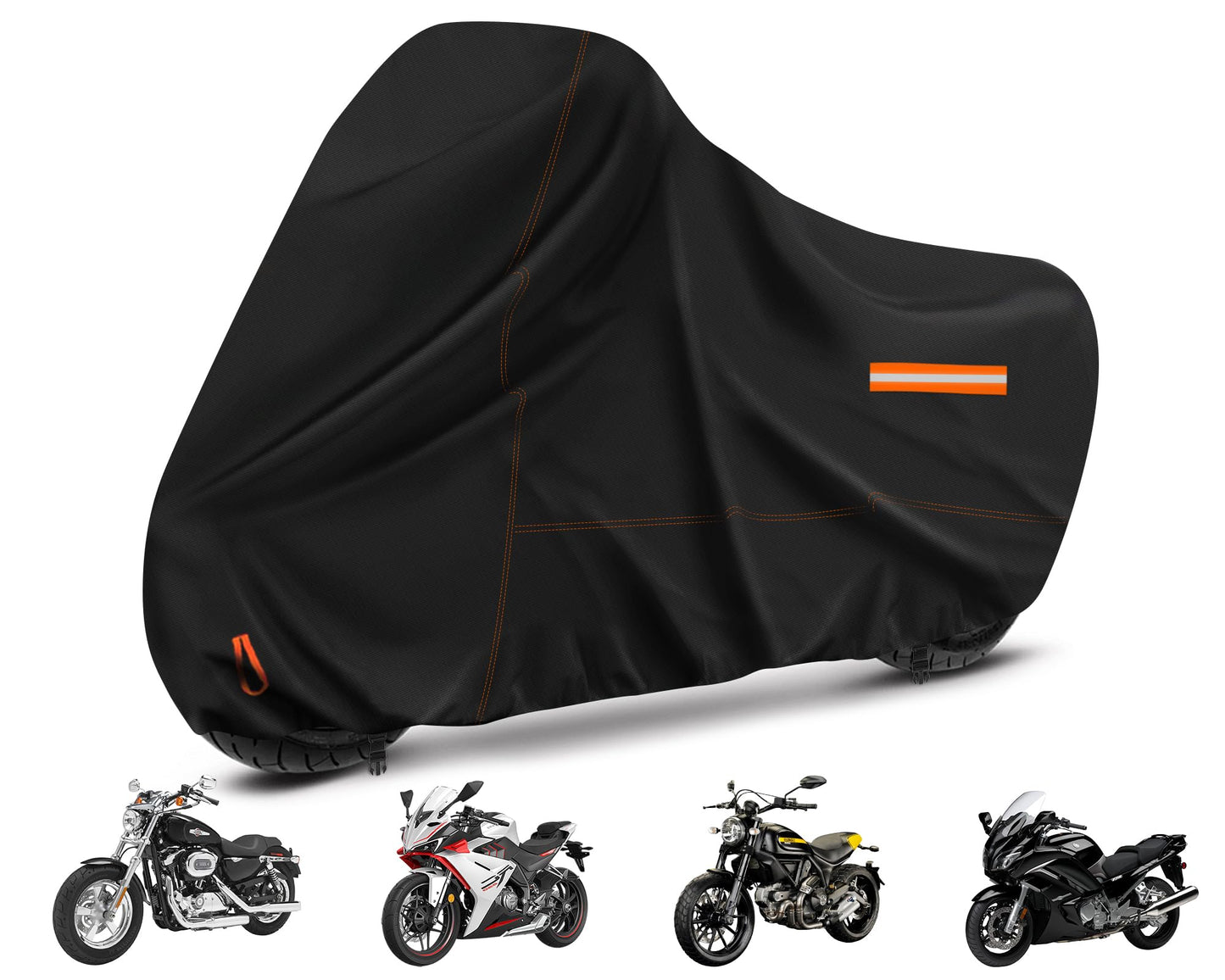 Motocikla pārsegs Enzeno Outdoor, 245x106x125cm, ūdensnecaurlaidīgs