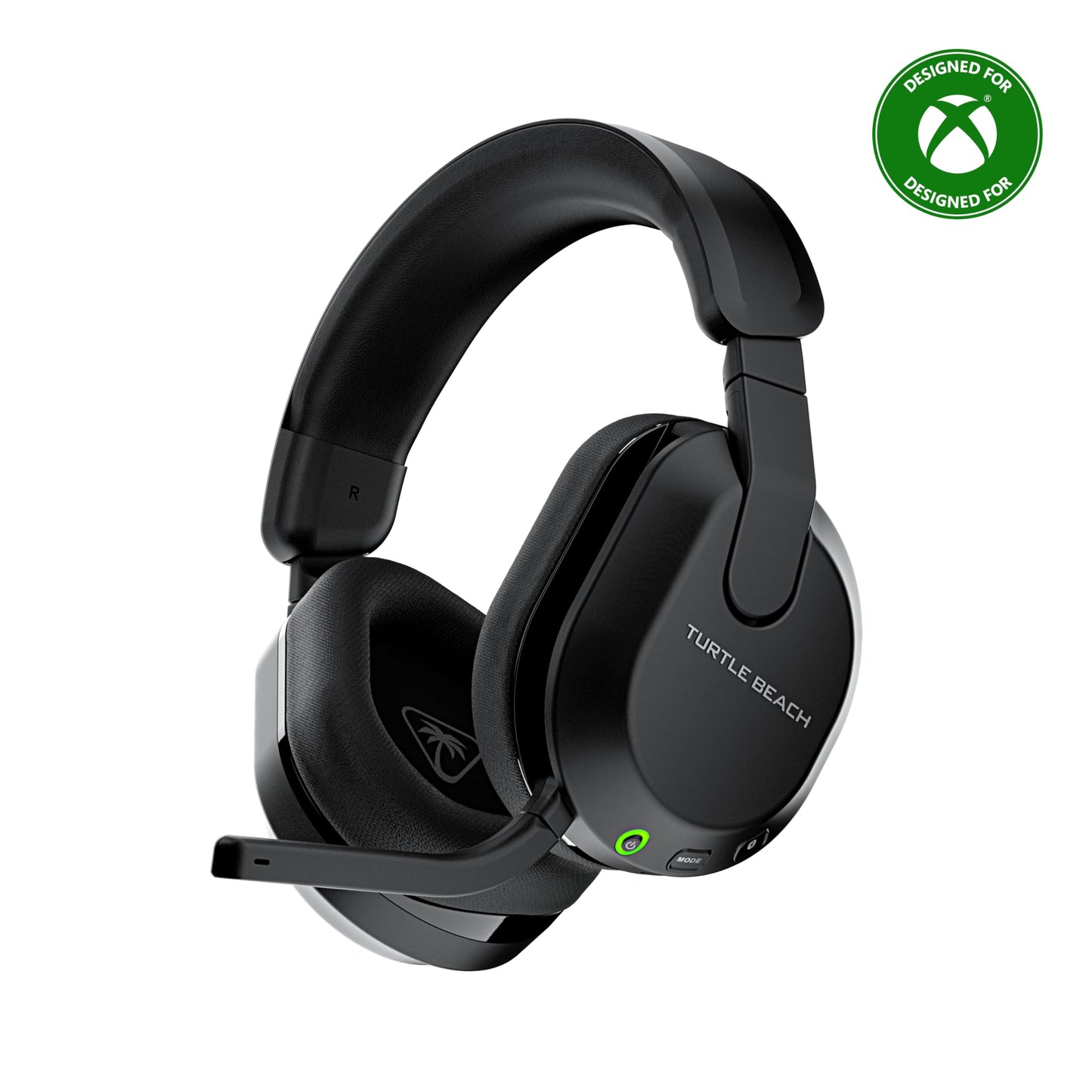 Turtle Beach Stealth 600 melna Xbox bezvadu gaminga austiņas ar 80 stundu darbību, 50mm skaļruņiem un Bluetooth Xbox Series X|S, Xbox One, PC