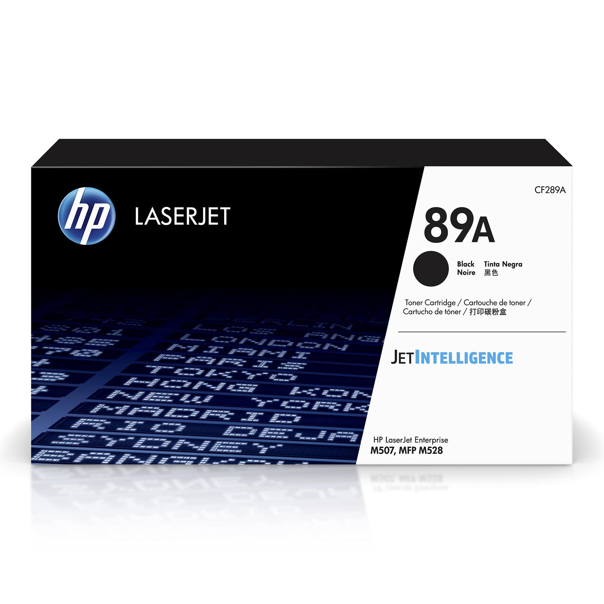 HP 89A (CF289A) toner cartridge - original black for HP LaserJet Enterprise printers, high-quality printing, reliable performance.