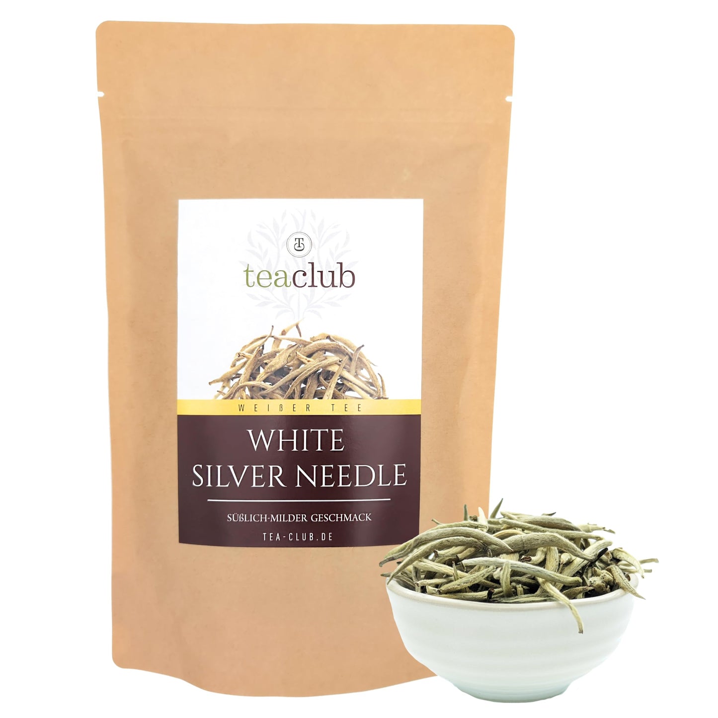 TeaClub White Silver Needle baltā tēja beramā 50 g