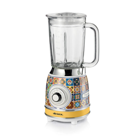 Ariete 583 Positano Stand Mixer - 1.5L glass bowl, 4 stainless steel blades, 4 speed levels + pulse, 1000 watts