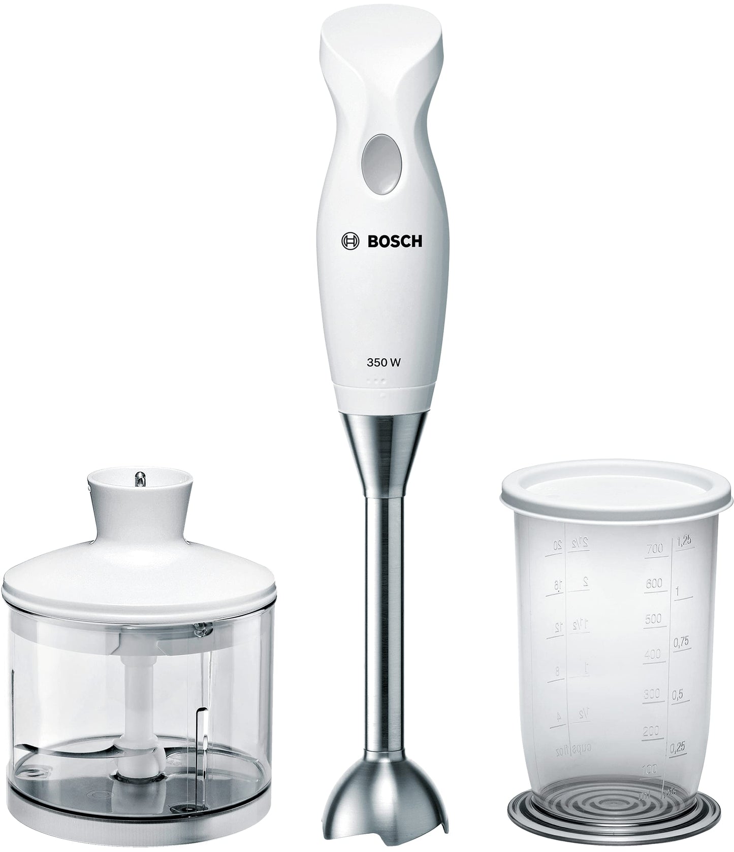 Bosch mājsaimniecības ierīces MSM6B500 rokas mikseris, 350 W, Sudrabs/Balts