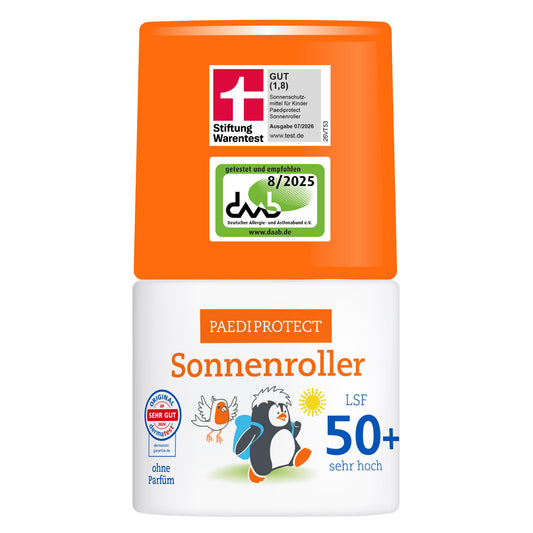 Bērnu saules aizsarglīdzeklis PAEDIPROTECT Sonnenroller SPF 50+, rullītis, 50 ml
