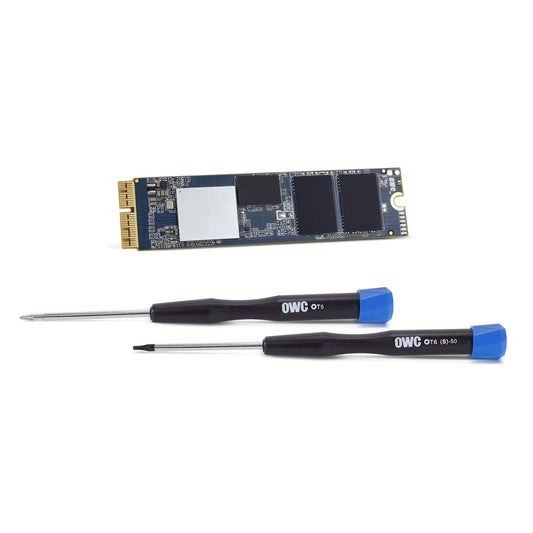 OWC 240GB Aura Pro X2 - NVMe SSD upgrade for late 2014 Mac Mini, high-speed storage solution.