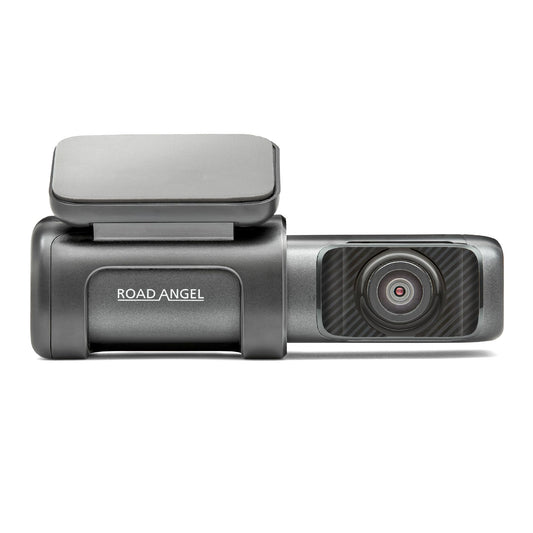 Road Angel Halo Ultra Dash Cam, balvas ieguvējs 2022, 4K UHD 140° kamera, 30 fps, 64 GB atmiņa, ar lielisku nakts redzamību, iebūvētu Wi-Fi, GPS, pastāvīgā stāvēšanas režīms, melns