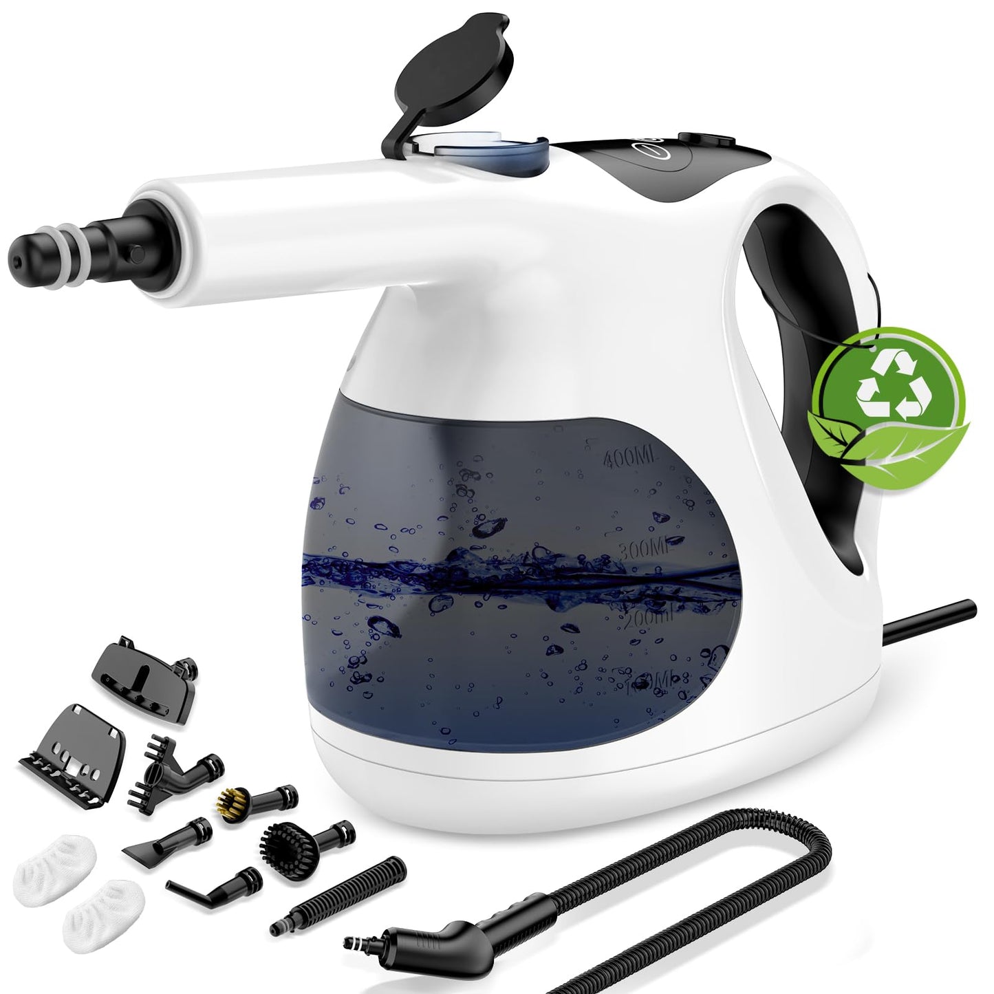 Dampfreiniger-Handgerät Granarbol 400ml, leicht, 15s Schnellheizung
