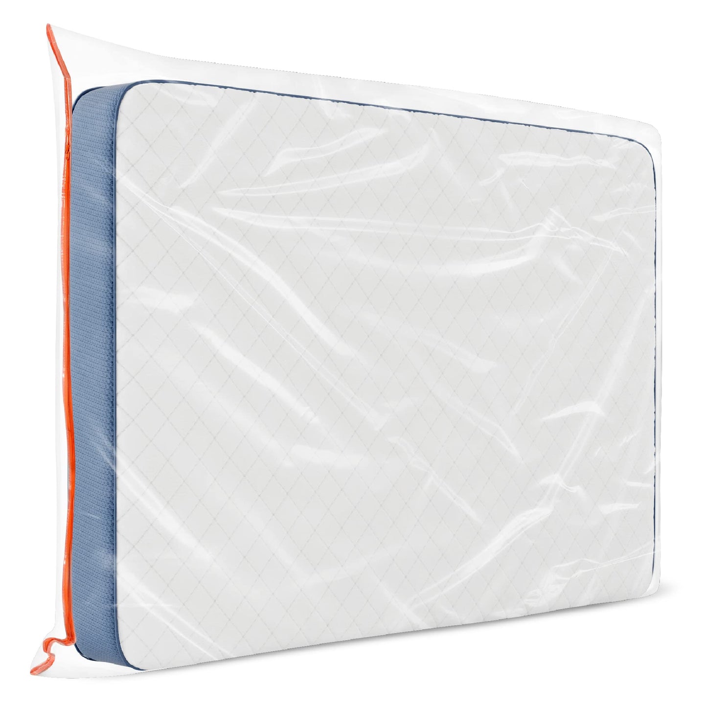 Matraça pārvalks 90x200cm (biezums 30cm) no plastmasas – uzglabāšanas soma matraçiem – aizsardzība uzglabāšanai un pārvākšanās laikā – ar praktisku rāvējslēdzēju