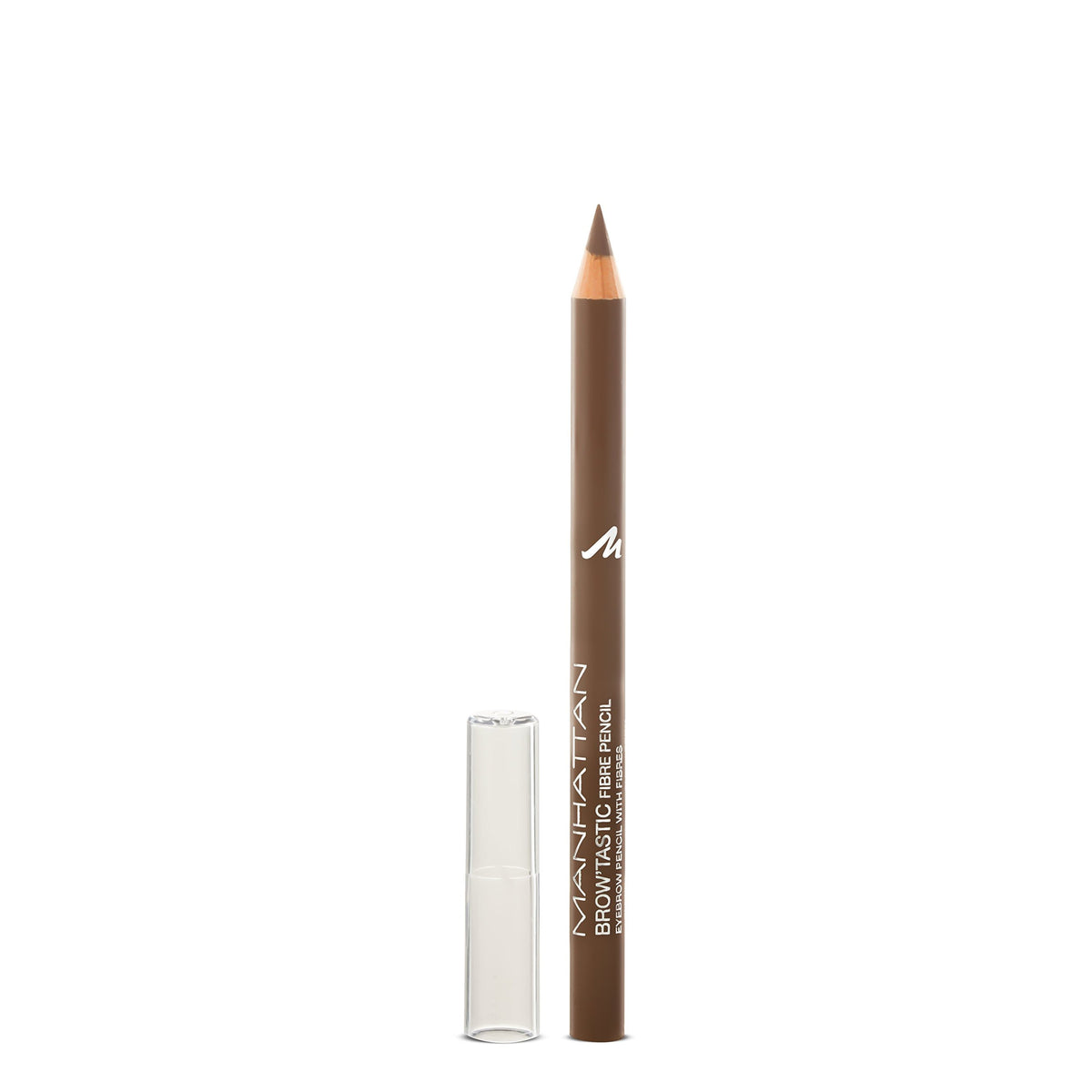Uzacu zīmulis Manhattan Brow'Tastic, brūns eyebrow pencil ar šķiedrām, Medium 002, 1 x 1.08g