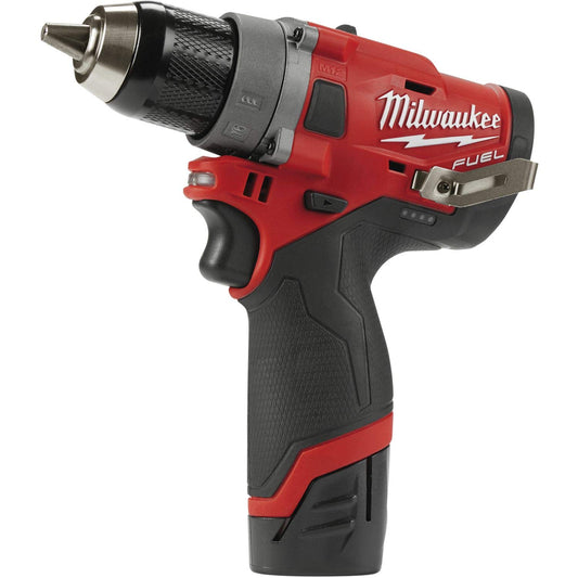 MILWAUKEE 4933459816 akumulatora urbjmašīna M12 FDD - 12V, 2.0Ah, kompakta, jaudīga, ideāla urbšanai un skrūvēšanai.