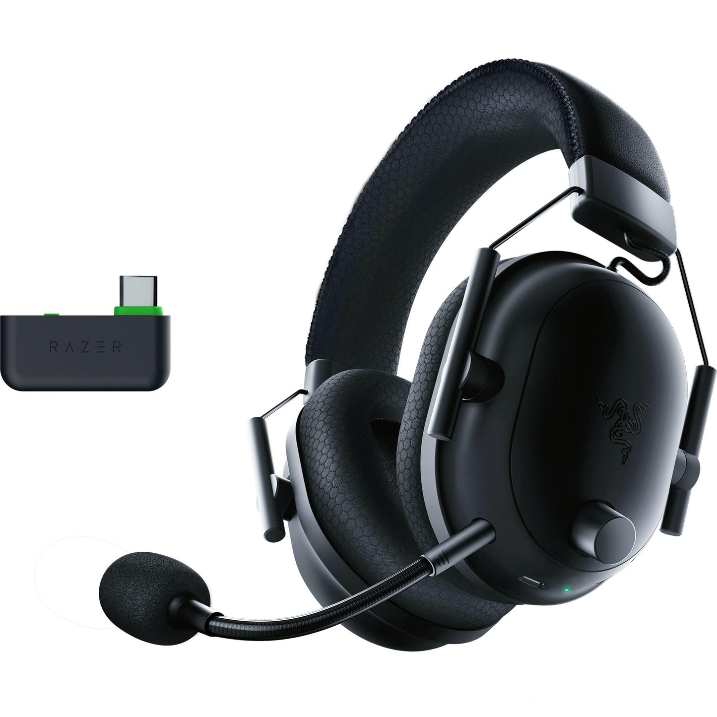 Xbox bezvadu spēļu austiņas Razer BlackShark V2 Pro (Xbox) – e-sporta austiņas Xbox S-X un One, Triforce 50mm skaļruņi, HyperSpeed Wireless 2,4 GHz, noņemams HyperClear mikrofons, melnas