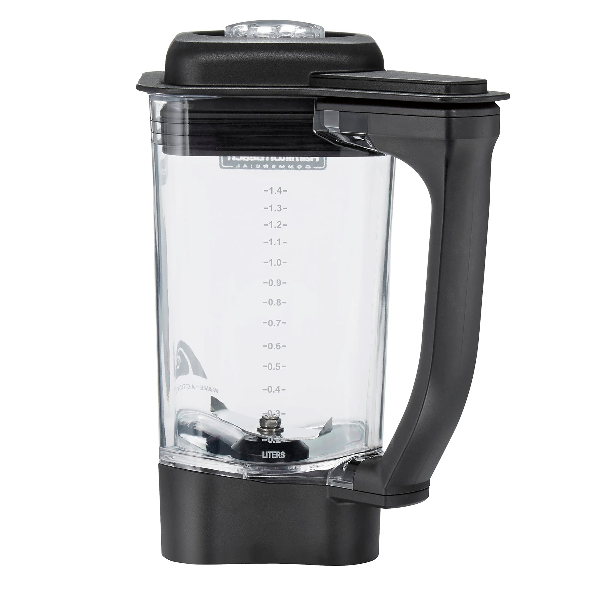 Hamilton Beach Commercial® Rio®/Tango®/EXPEDITOR™ Blender - 1.4L BPA-free copolyester container, durable and efficient.