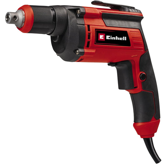 Einhell ģipškartona skrūvgriezis TC-DY 710 E - 710W, regulējams dziļuma ierobežotājs, 4000 min-1, ātruma regulēšana.