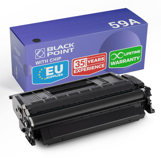 BLACK POINT toneris saderīgs ar HP CF259A CF259X - Melns, ar čipu, priekš HP Laserjet Pro MFP M428dw, M428fdn, M404dn.