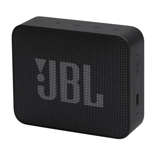 JBL GO Essential 2, portatīvais Bluetooth skaļrunis ar oriģinālo Pro skaņu, līdz 5 stundu akumulatora darbības laiks, ar IP67 ūdensizturīgu dizainu, melns