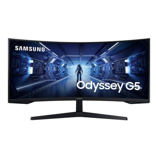 Samsung G5 C34G55TWWP - 34" VA panel, UWQHD, 1000R curve, 165Hz refresh rate, 1ms response time, AMD FreeSync Premium, black