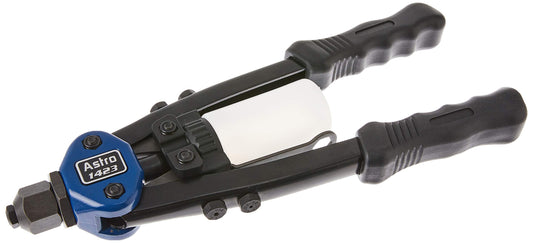Astro Pneumatic Tool 1423 1/4" Hand Riveter - Durable 13" design for efficient riveting in automotive and industrial applications.