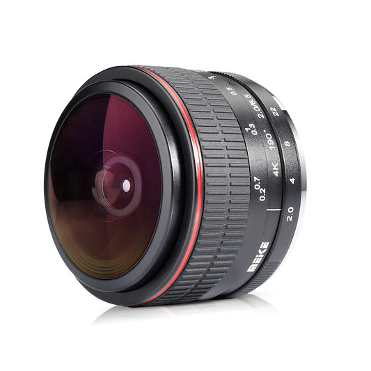 Meike Optics MK 6,5mm f2.0 Fisheye objektīvs ultra plaša leņķa Sony E-mount