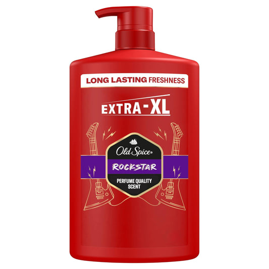 Old Spice Rockstar 3-in-1 dušas gels matiem, sejai un ķermenim 1000ml