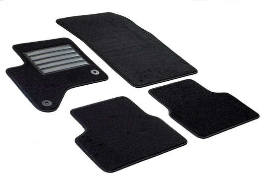 MAT10 Zaļā izdevuma – auto paklāji, kas piemēroti Opel Astra H (ražots no 03/2004 līdz 10/2010) | ilgtspējīgs samts | automašīnu paklāju komplekts, 4 daļas | Ražots Vācijā, oriģinālo aprīkojumu kvalitāte