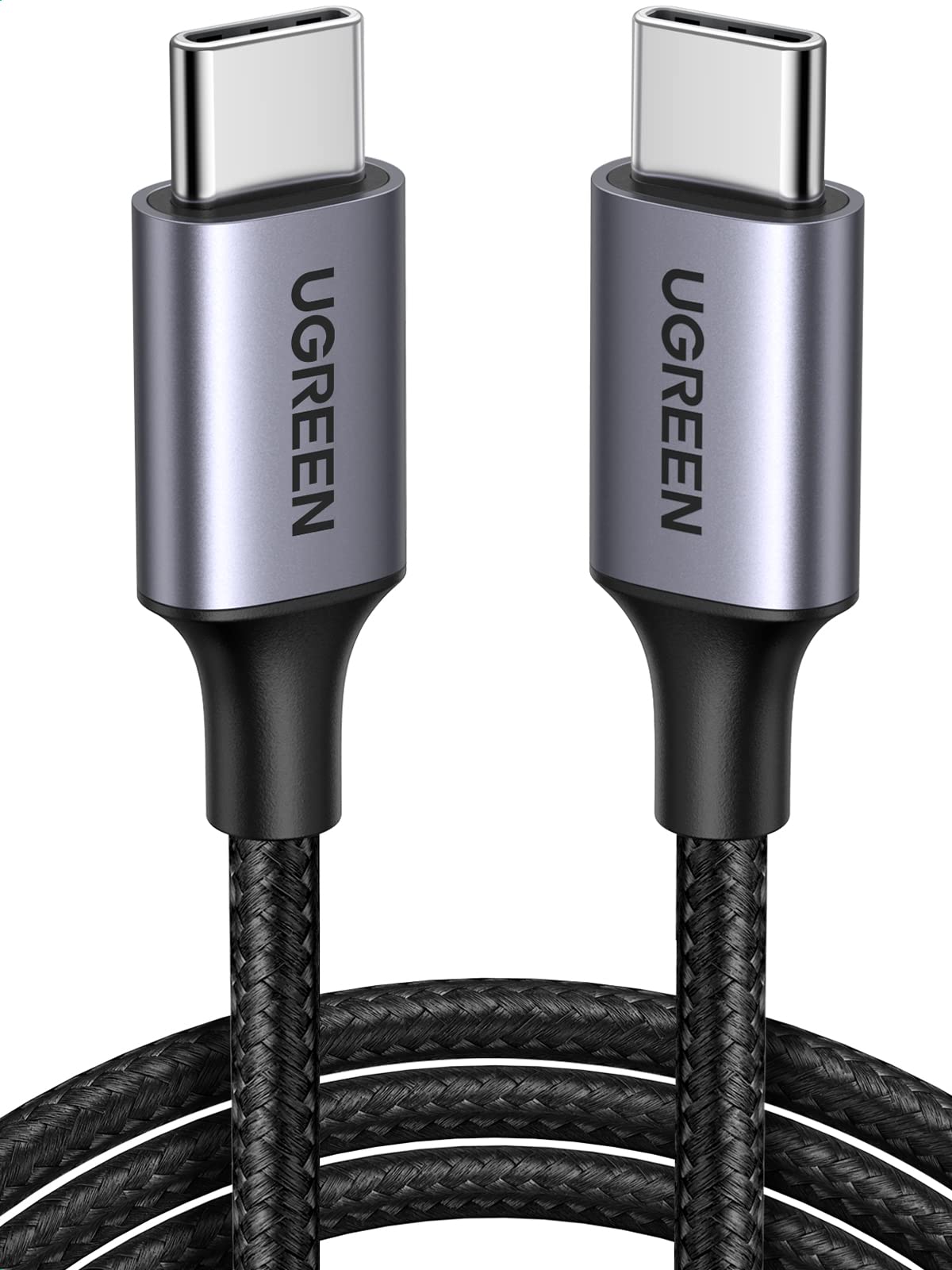 USB‑C uz USB‑C kabelis UGREEN 60W ātrās uzlādes kabelis ar USB‑PD 3.0 / PPS