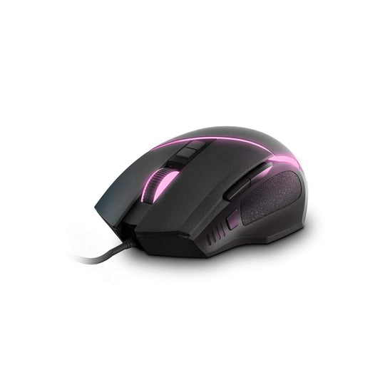 Energy Sistem spēļu pele (ESG M2 Flash) - Ergonomic design, customizable RGB lighting, high precision sensor.