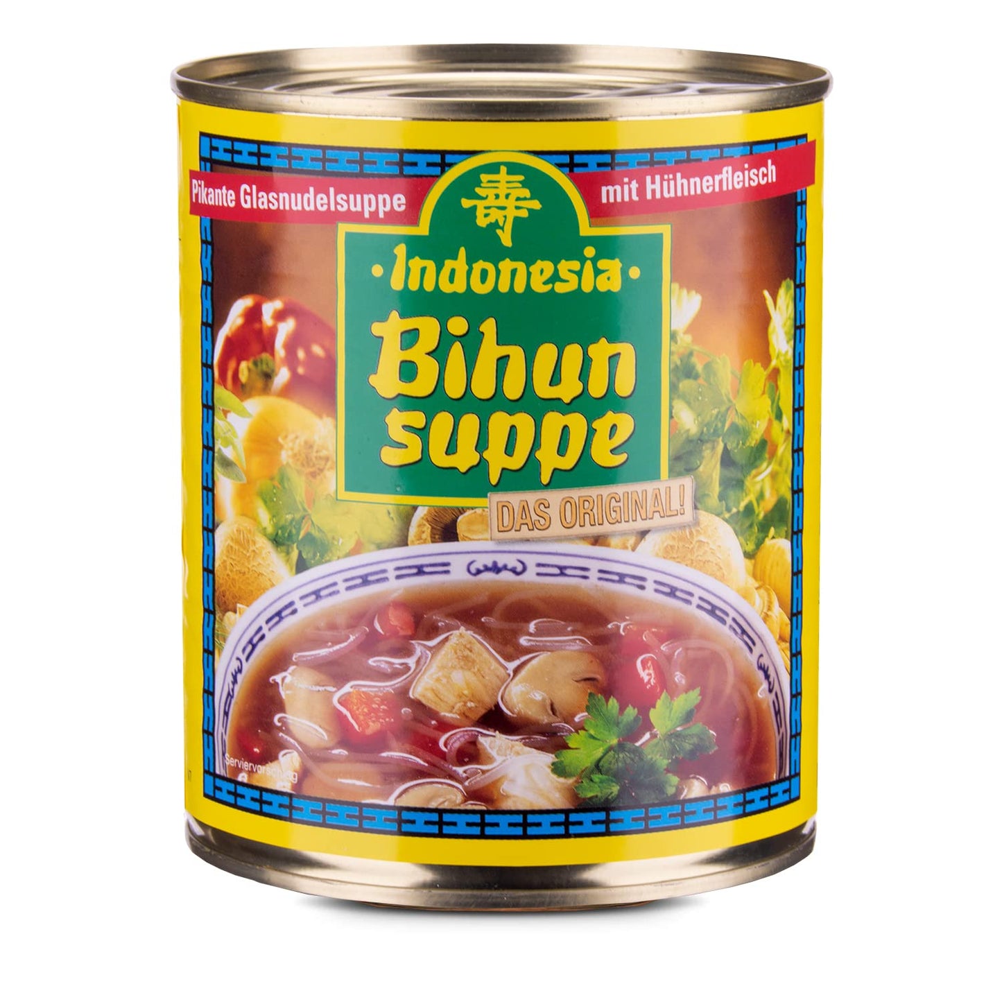 Indonēzijas bihun zupa Original, ar dārzeņiem un vistas gaļu, 780 ml