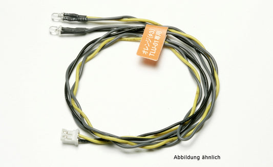 Tamiya 56521 - MFC-01/02 LED oranža caurspīdīga 1, transportlīdzeklis, 3 mm