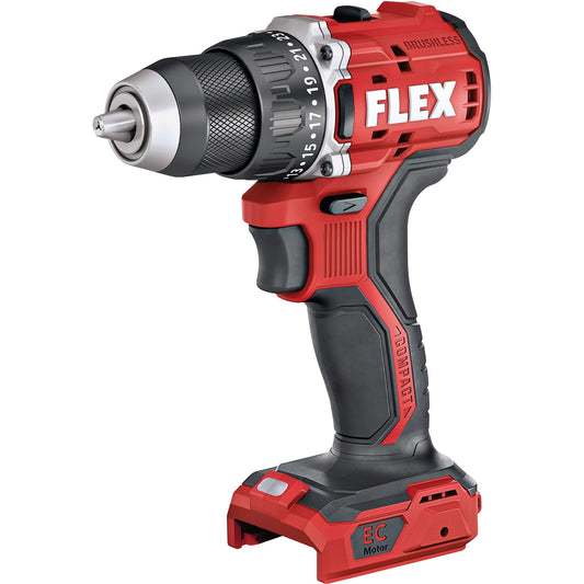 Flex akumulatora urbjmašīna DD 2G 18.0-EC LD C - 18V, bezsuku motors, 2 ātrumi, ergonomisks rokturis, LED apgaismojums