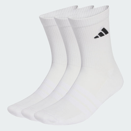 Sporta zeķes adidas Cushioned Sportswear Crew Socks 3 Pair Pack, white/white/black, 42-45