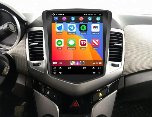 Android 14 4GB+64GB autoradio Chevrolet Cruze 2008-2015, 9.7 collu navigācija, CarPlay, Android Auto, GPS, FM/RDS, SWC, dalītais ekrāns, DSP