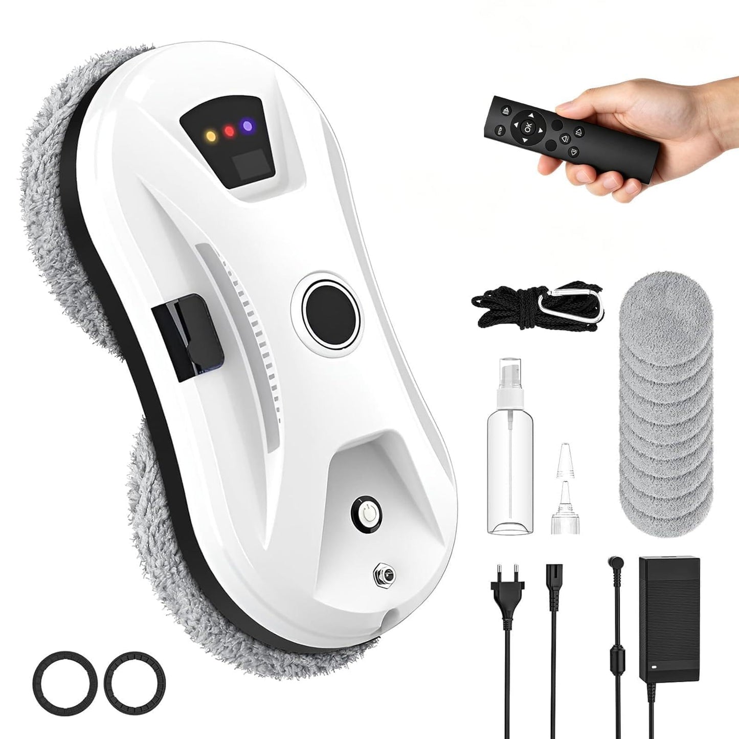 Logu tīrīšanas robots Osmo Roboclean – 3 automātiskie tīrīšanas režīmi (D)
