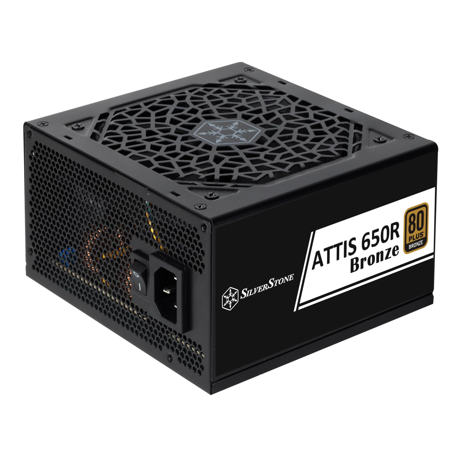 SilverStone Technology ATTIS 650R Bronze - 650W, 80 Plus-Bronze, ATX-3.1 power supply unit, SST-AT650R-BF.