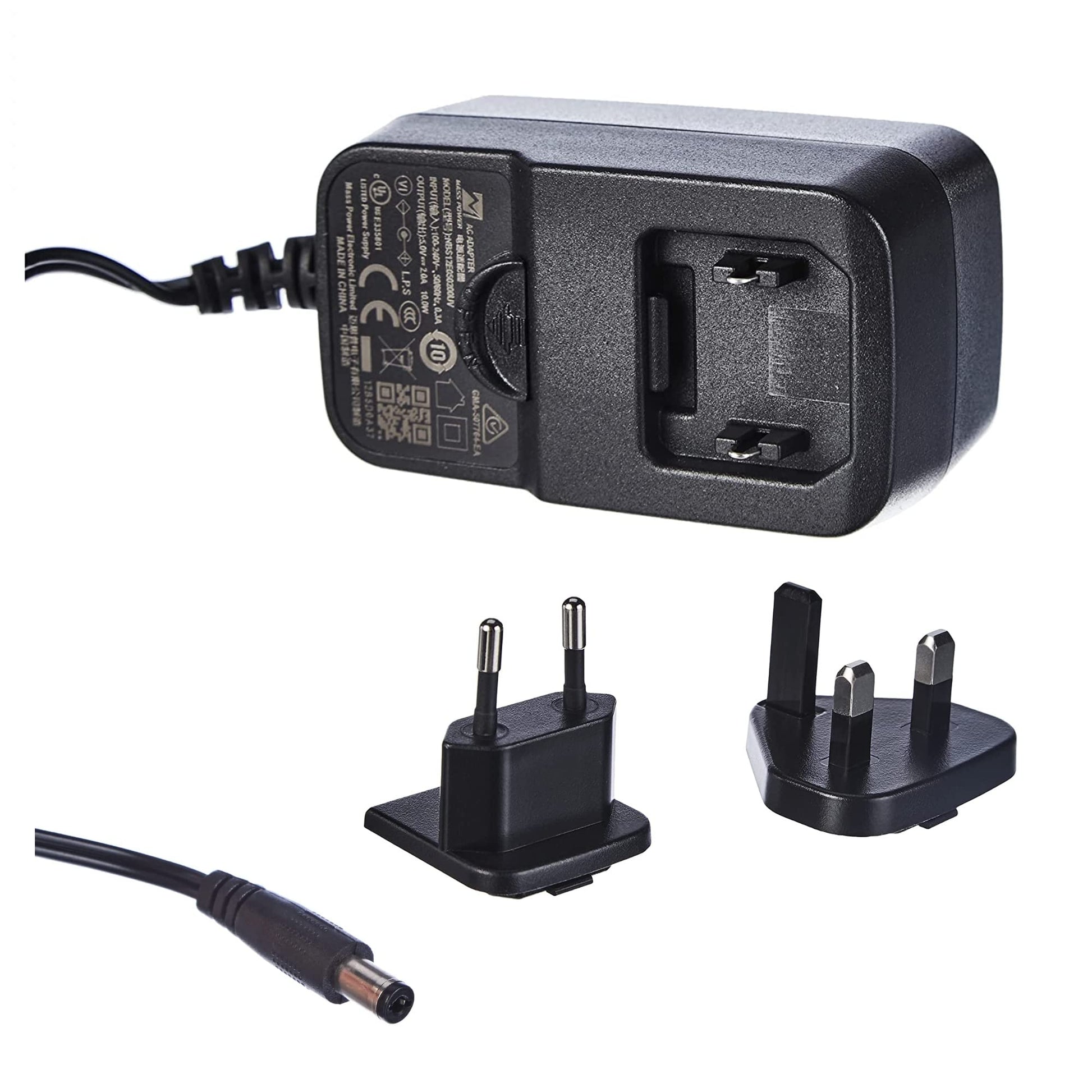 Snom barošanas bloks A6 EU/UK - AC100-240V, DC 5V/2A, 10W, saderīgs ar Snom tālruņiem un VoIP konferencēm.