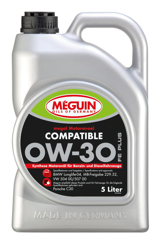 Meguin megol motorolie saderīgs SAE 0W-30 FE Plus | 5L | motorolie | Art.-Nr.: 33108
