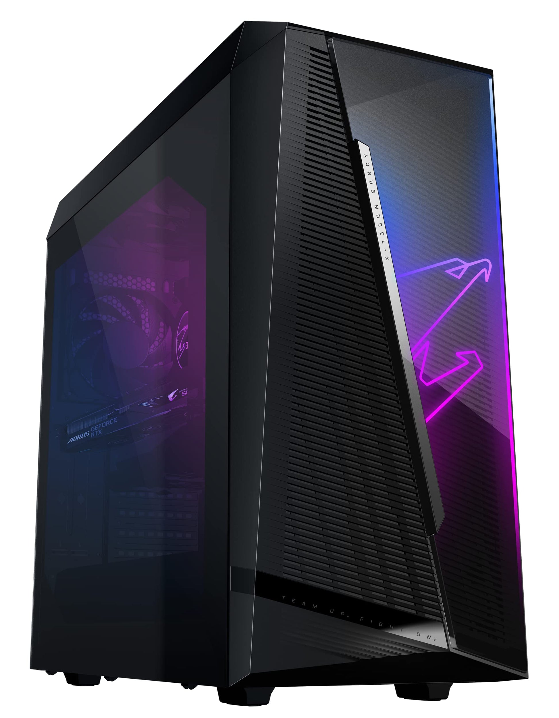 AORUS X R9 5900X Gaming PC - 32GB RAM, 1TB SSD, 2TB storage, RTX 3080, 850W power supply.