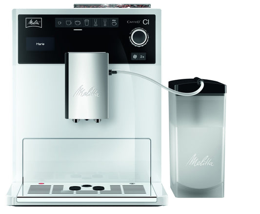Melitta E 970-102 Caffeo CI - Viena pieskāriena funkcija, LCD displejs, iebūvēta piena tvertne