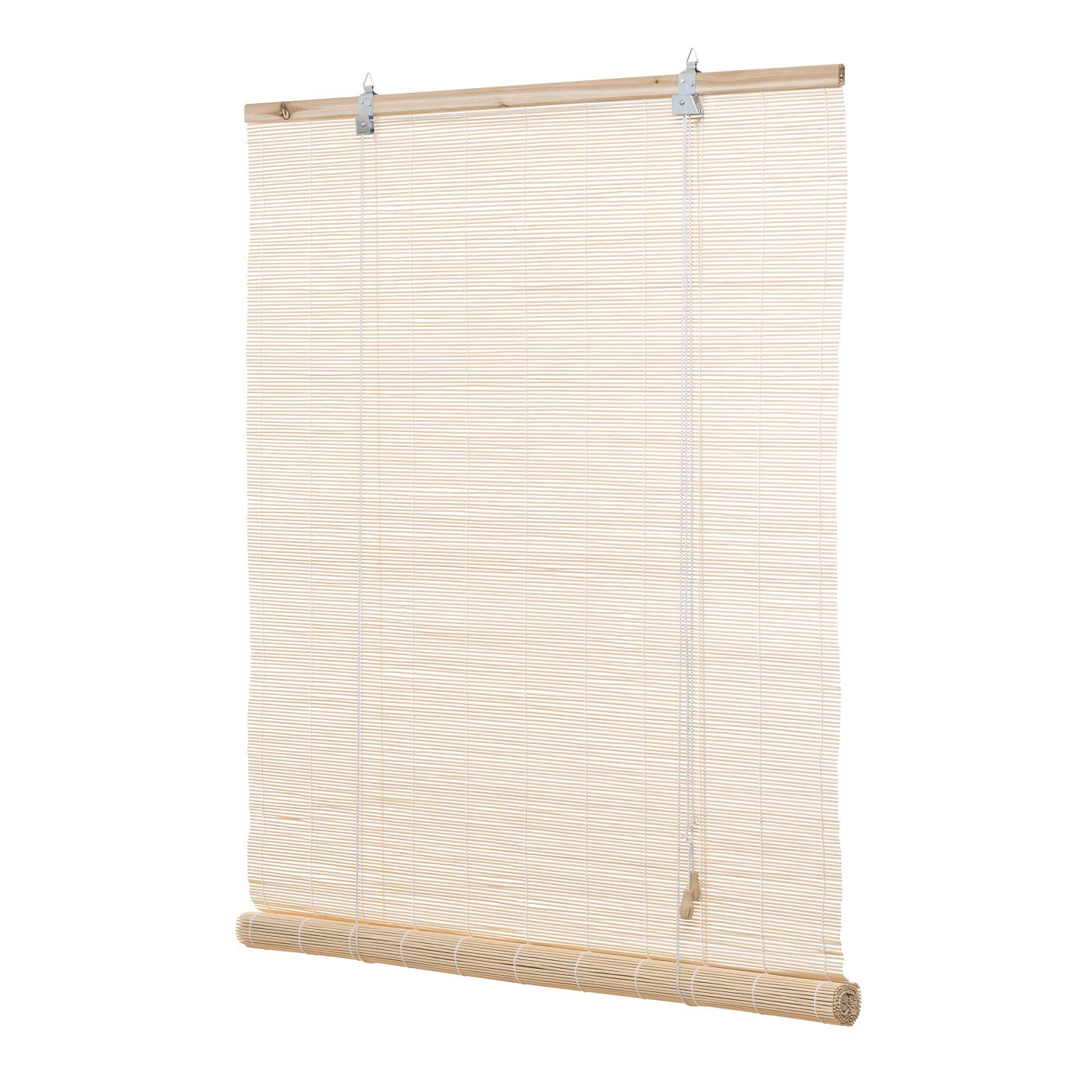 Bambusa žalūzijas Ventanara® Rollo ar montāžas materiālu, dabīga krāsa, 100 x 160 cm