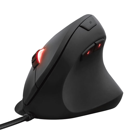 Trust Gaming GXT 144 Rexx - 10,000 DPI, 6 programmable buttons, RGB lighting, ergonomic design for RSI prevention, black