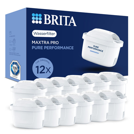 BRITA ūdens filtra kasetnes MAXTRA PRO Pure Performance, 12 gab. iepakojums