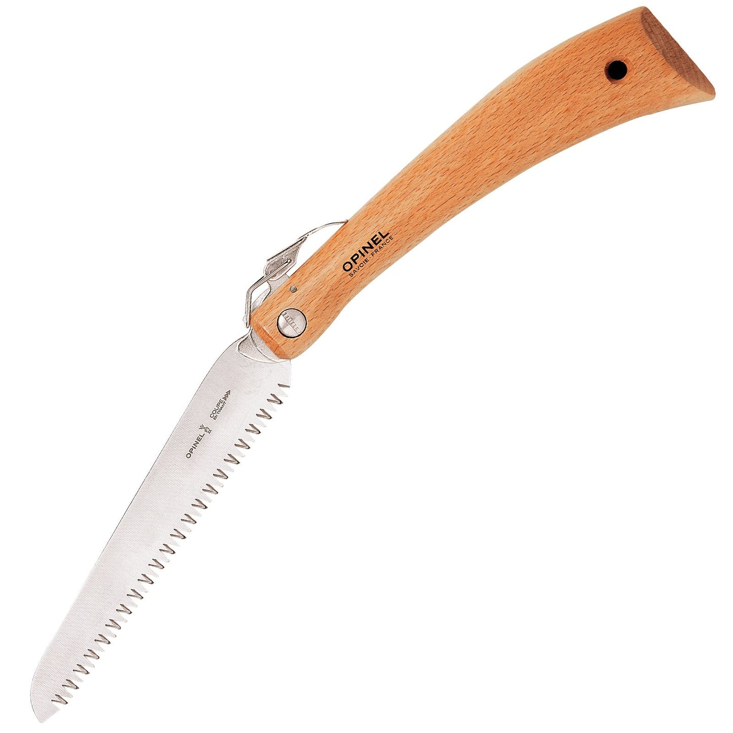 Dārza zāģis Opinel salokāms, rokas zāģis kokiem, salokāms