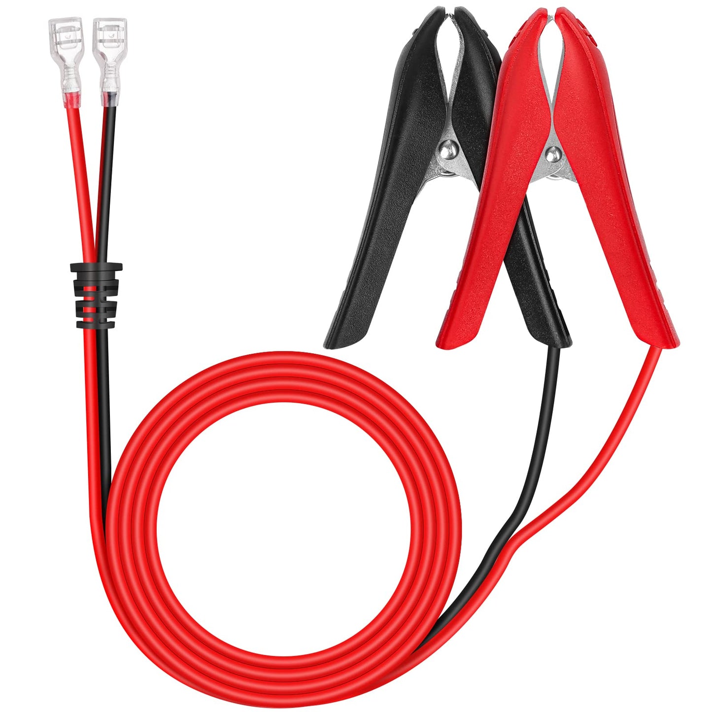 Akumulatora krokodilknaibles JatilEr ar kabeli, 1.8m, 18AWG, 12V