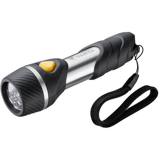 VARTA lukturis ar 5 LED, iekļautas 1x AA baterijas, Day Light Multi LED F10 lukturis, kabatas lukturis ar piekariņu, lampa mājai, makšķerēšanai, garāžai, ārkārtas situācijām, elektroapgādes pārrāvumiem, āra aktivitātēm