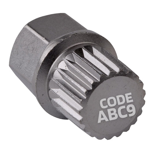 SW-Stahl 02382L-22 riteņu slēdzenes adapteris - piemērots VW, riteņu drošības slēdzenes demontāžas rīks, atbloķēšana.