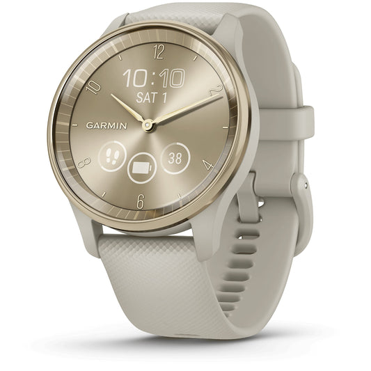 Garmin vívomove Trend - hibrīda viedpulkstenis ar analogu rādītāju, skārienekrānu, miega analīzi un Garmin Pay.