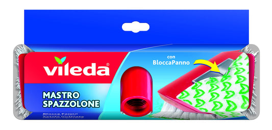 Vileda mastrospazzolone Notebook, ar slīpiem sariem un bloccapanno sistēmu