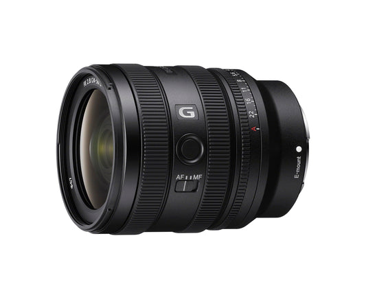 Sony SEL2450G F2.8 kompakts tālummaiņas objektīvs (24-50mm, f2.8, G objektīvs, augsta asums, ātrs autofokuss, ideāli piemērots filmām, iekšējā stabilizācija, ideāli piemērots droniem, piemērots A7, ZVE10, A6000, E-Mount)