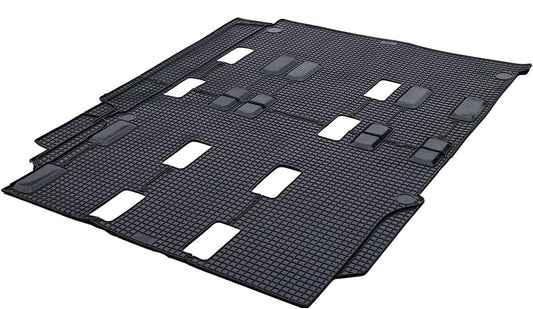 Gumijas paklāji, kas piemēroti autobusa shuttle Eurovan T5 T6 gumijas grīdas paklājam aizmugurē (pasažieru telpā)